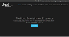 Desktop Screenshot of liquidentertainment.ca